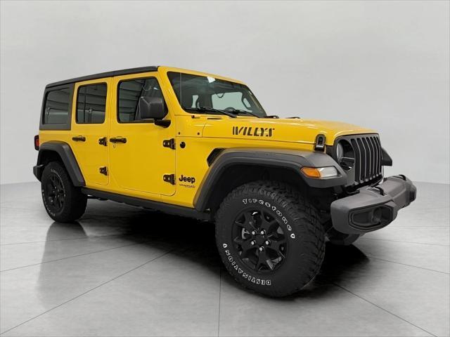 used 2021 Jeep Wrangler Unlimited car, priced at $32,984