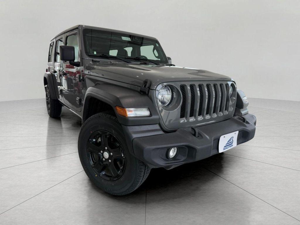 used 2021 Jeep Wrangler Unlimited car, priced at $25,392