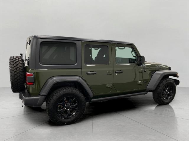 used 2021 Jeep Wrangler car, priced at $27,859