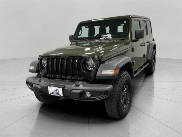 used 2021 Jeep Wrangler car, priced at $27,859