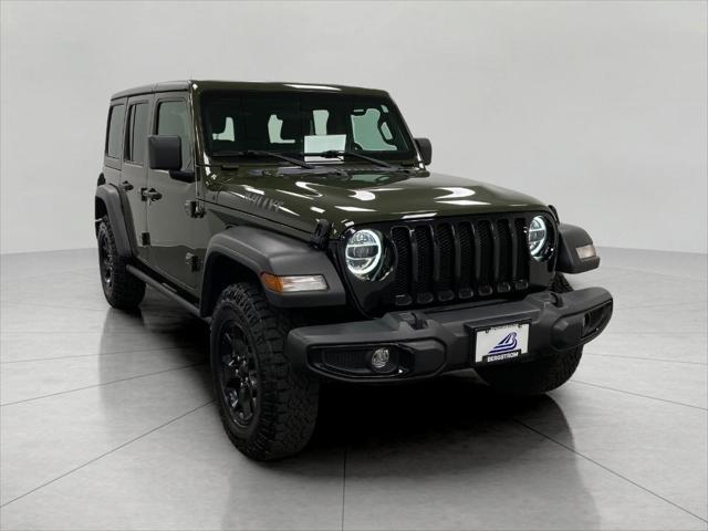 used 2021 Jeep Wrangler car, priced at $27,859