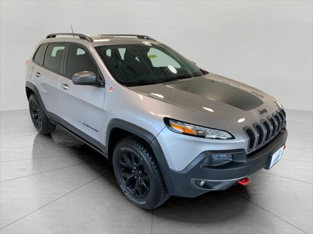 used 2018 Jeep Cherokee car, priced at $24,752