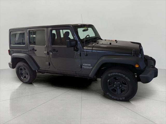 used 2016 Jeep Wrangler Unlimited car, priced at $21,274