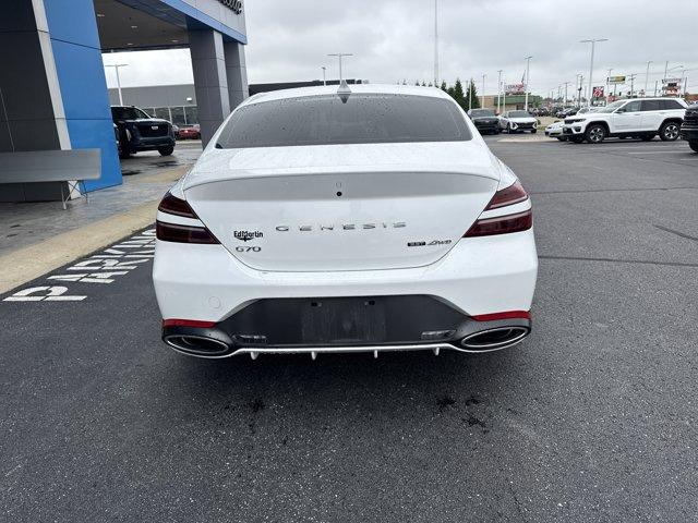 used 2023 Genesis G70 car, priced at $36,000