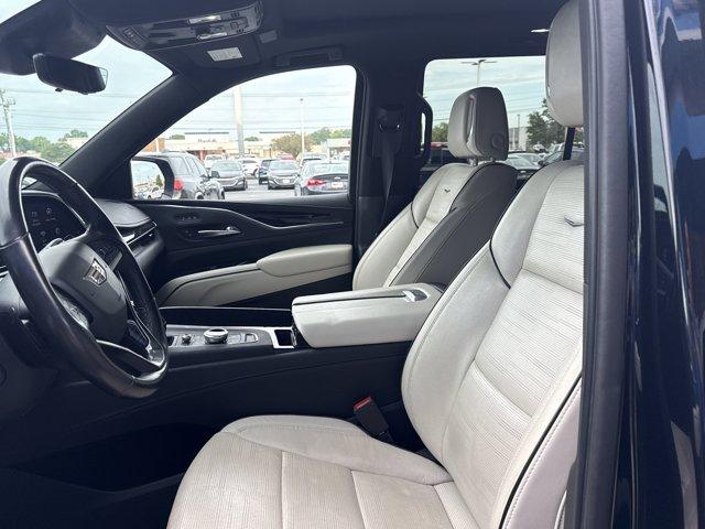 used 2021 Cadillac Escalade car, priced at $58,000