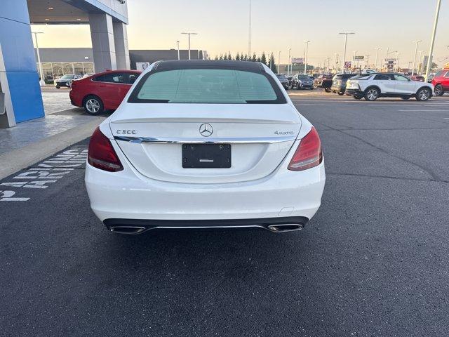 used 2015 Mercedes-Benz C-Class car, priced at $12,000