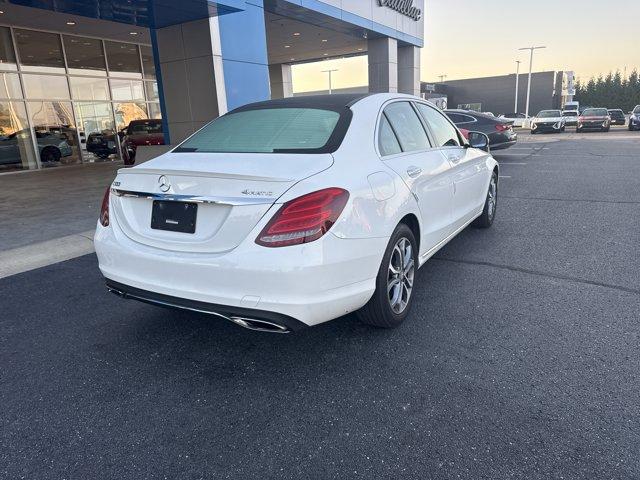 used 2015 Mercedes-Benz C-Class car, priced at $12,000