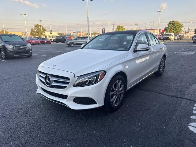 used 2015 Mercedes-Benz C-Class car, priced at $12,000