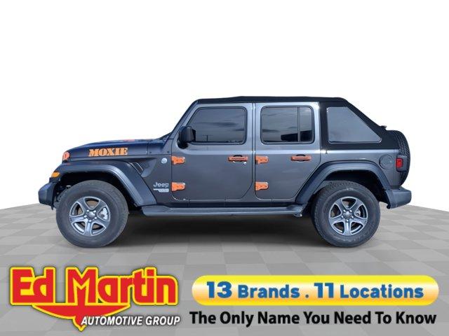 used 2018 Jeep Wrangler Unlimited car, priced at $21,500