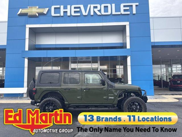 used 2022 Jeep Wrangler car, priced at $35,500