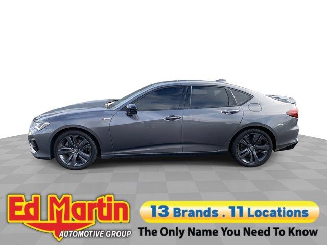 used 2021 Acura TLX car, priced at $25,750