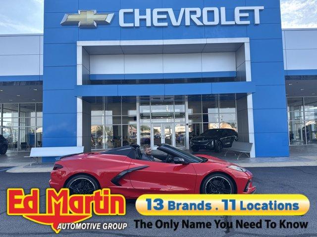 used 2025 Chevrolet Corvette car, priced at $77,000