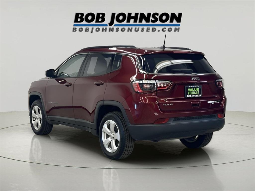 used 2021 Jeep Compass car, priced at $17,866
