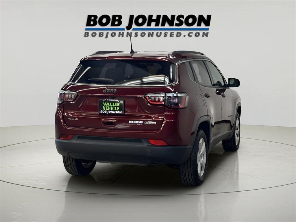 used 2021 Jeep Compass car, priced at $17,866