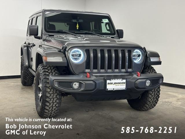 used 2021 Jeep Wrangler Unlimited car, priced at $37,842