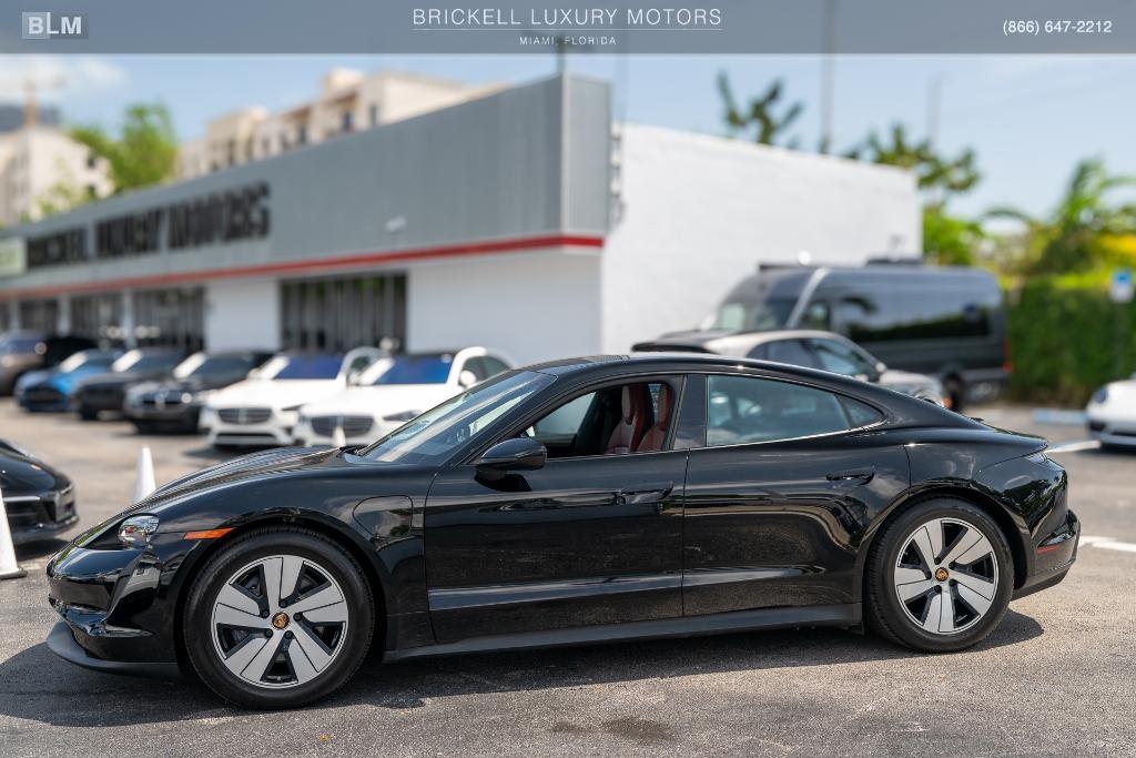 used 2021 Porsche Taycan car, priced at $67,390