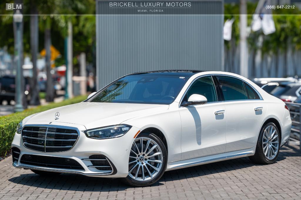 used 2022 Mercedes-Benz S-Class car, priced at $101,952
