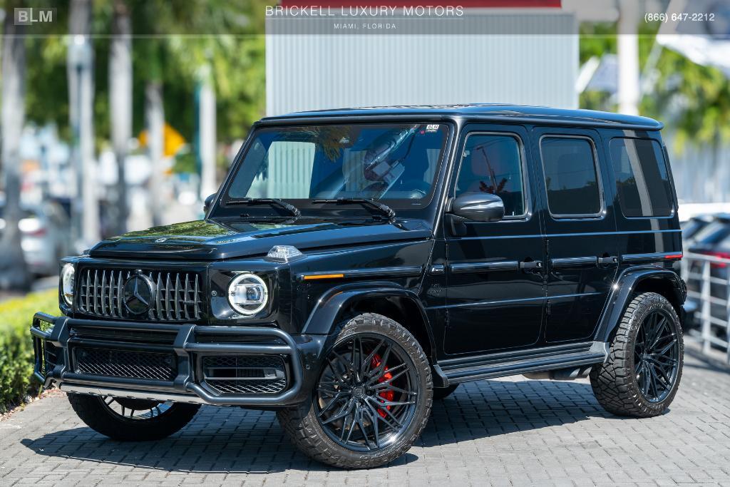 used 2021 Mercedes-Benz AMG G 63 car, priced at $182,896