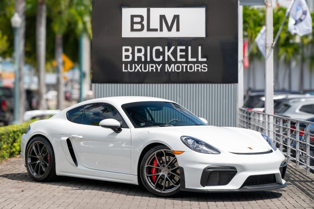 used 2021 Porsche 718 Cayman car, priced at $132,541