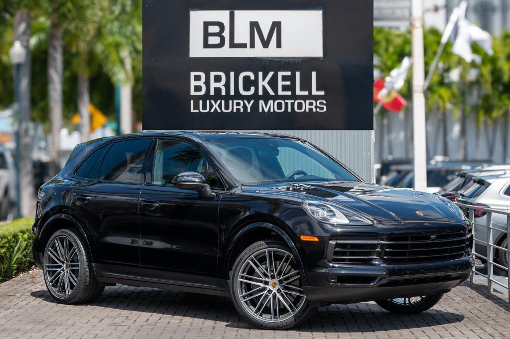 used 2020 Porsche Cayenne car, priced at $66,952