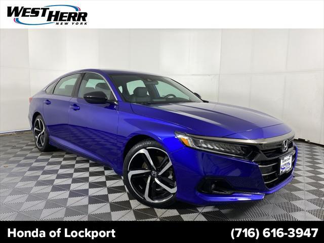 used 2022 Honda Accord car, priced at $25,721