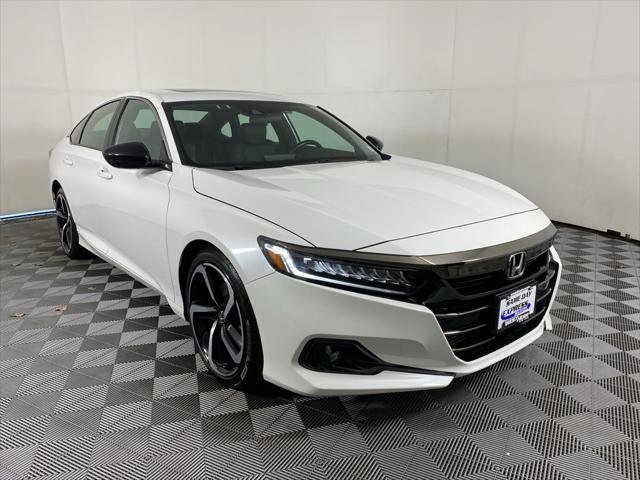 used 2021 Honda Accord car, priced at $26,341