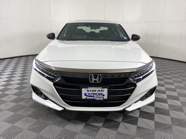 used 2021 Honda Accord car, priced at $26,341