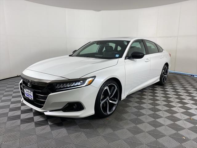 used 2021 Honda Accord car, priced at $26,341