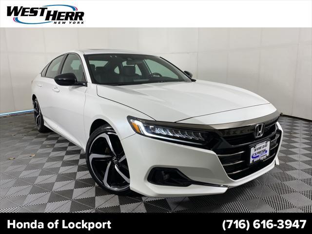 used 2021 Honda Accord car, priced at $26,341