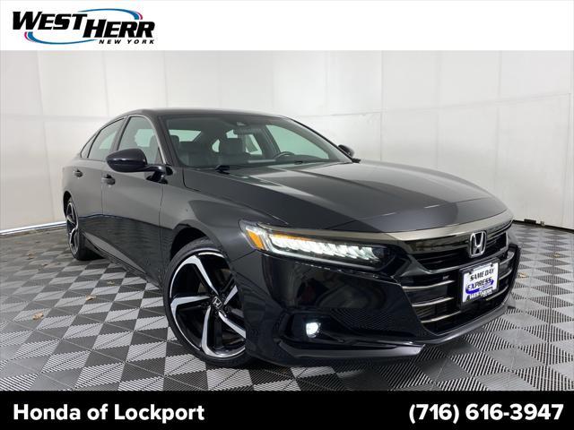 used 2021 Honda Accord car, priced at $27,222