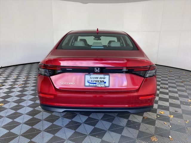 used 2024 Honda Accord car, priced at $28,910