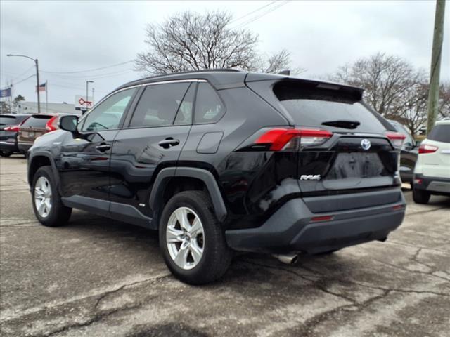 used 2021 Toyota RAV4 Hybrid car, priced at $21,805