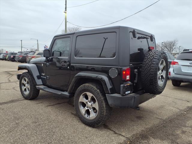 used 2017 Jeep Wrangler car, priced at $13,249