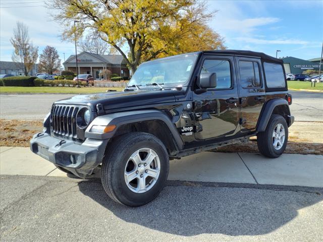 used 2018 Jeep Wrangler Unlimited car, priced at $23,807