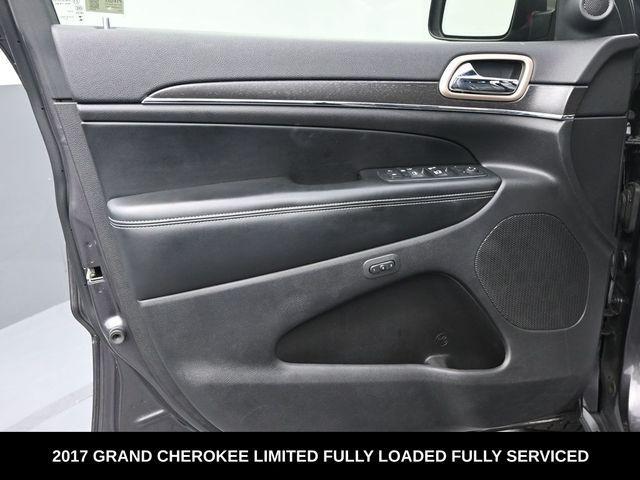 used 2017 Jeep Grand Cherokee car, priced at $16,749