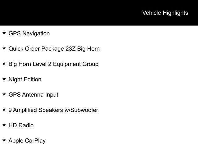 new 2025 Ram 1500 car, priced at $45,756