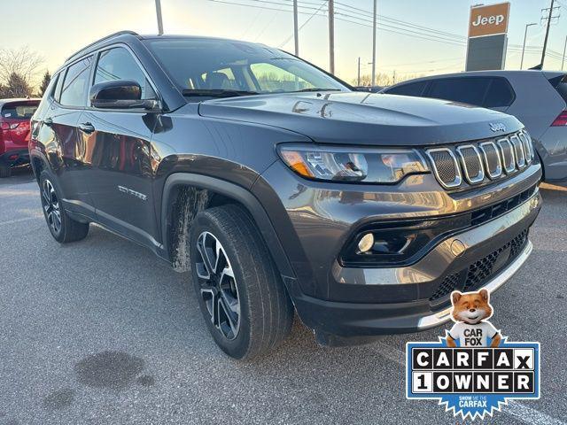 used 2022 Jeep Compass car, priced at $21,754