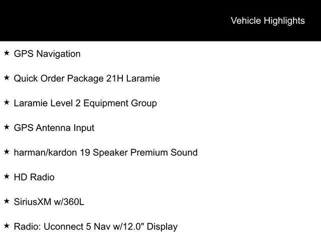 new 2025 Ram 1500 car, priced at $63,911