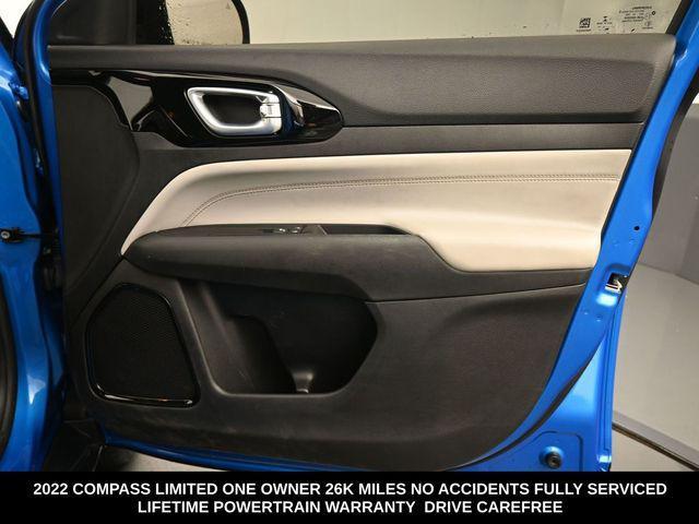 used 2022 Jeep Compass car, priced at $22,671