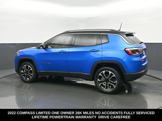 used 2022 Jeep Compass car, priced at $22,671