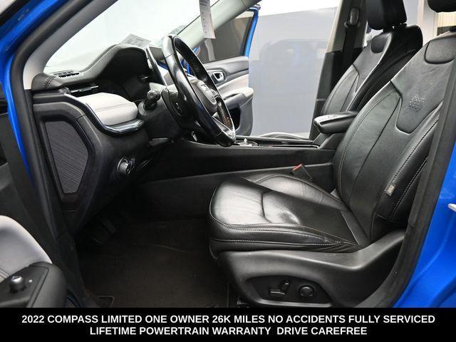 used 2022 Jeep Compass car, priced at $22,671