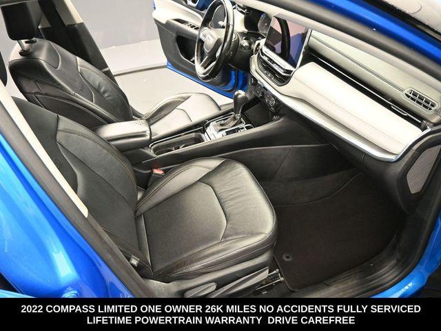 used 2022 Jeep Compass car, priced at $22,671