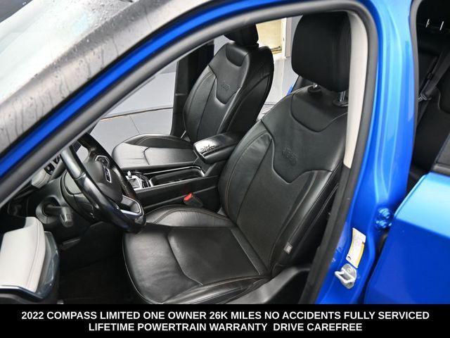 used 2022 Jeep Compass car, priced at $22,671