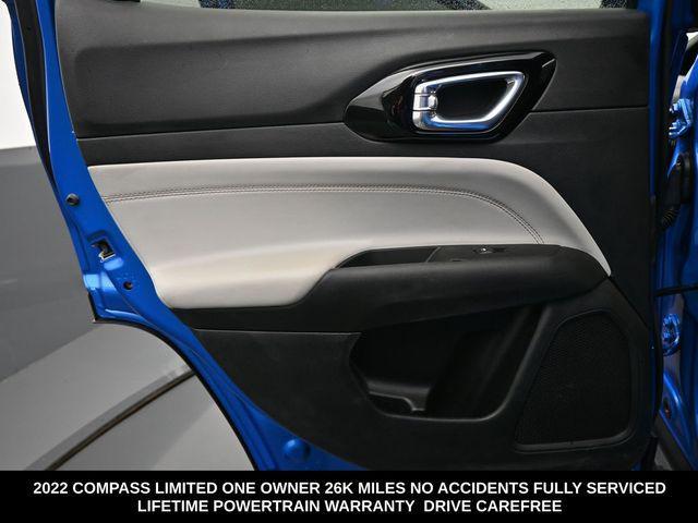used 2022 Jeep Compass car, priced at $22,671