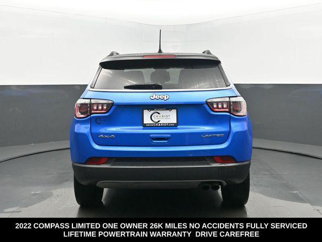 used 2022 Jeep Compass car, priced at $22,671