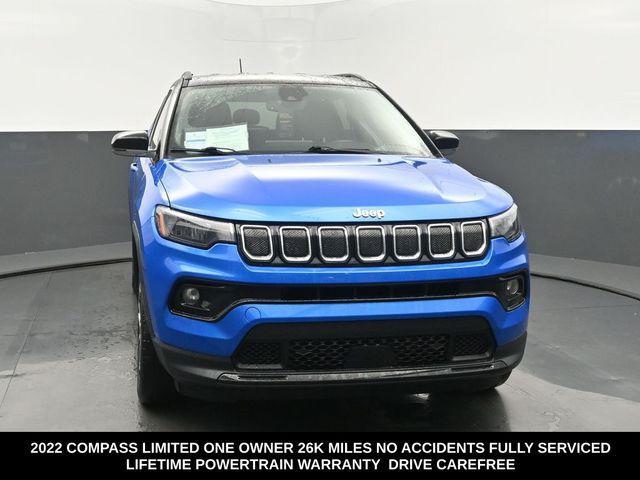 used 2022 Jeep Compass car, priced at $22,671