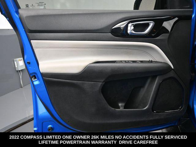 used 2022 Jeep Compass car, priced at $22,671