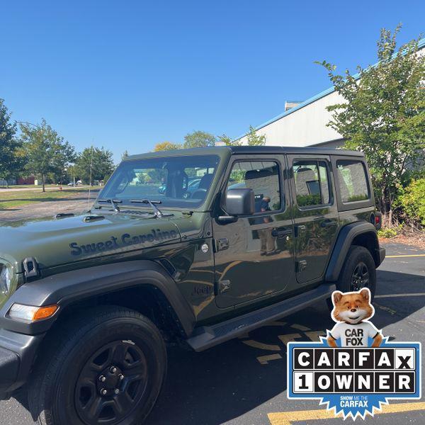 used 2021 Jeep Wrangler Unlimited car, priced at $32,161