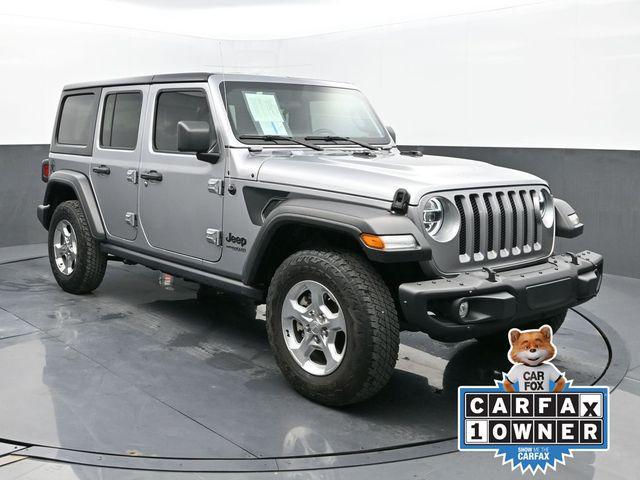 used 2021 Jeep Wrangler Unlimited car, priced at $28,105