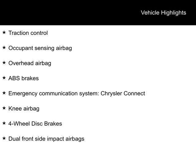 new 2024 Chrysler Pacifica car, priced at $47,120